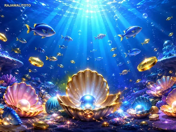 Gambar permainan Dragon Fishing dengan tampilan arena memancing online.